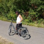 Mit dem Rad unterwegs
