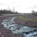 Wasserzufluss zum See