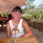 ... mit leckerem Wein
