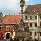 Malerische Plätze in Sopron