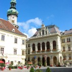 Malerische Plätze in Sopron