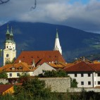 Brixen, Blick auf die Kirche