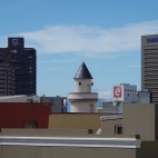 Im Malaienviertel gibt es einige Moscheen, die sich von der Skyline der Stadt abheben.
