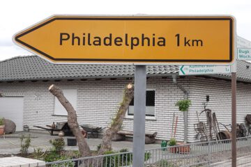 Man muss nicht weit fahren, um nach Philadelphia zu gelangen