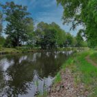 Treidelweg entlang des Storkower Kanals